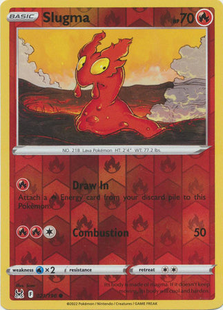 Slugma 21/196 Reverse Holo | Lost Origin | Pokemon Card