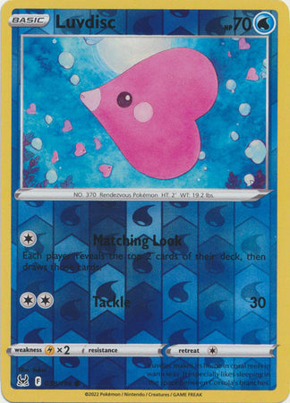 Luvdisc 38/196 Reverse Holo | Lost Origin | Pokemon Card