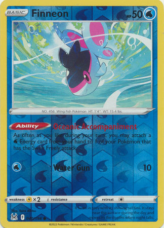 Finneon 40/196 Reverse Holo | Lost Origin | Pokemon Card