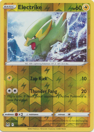 Electrike 54/196 Reverse Holo | Lost Origin | Pokemon Card