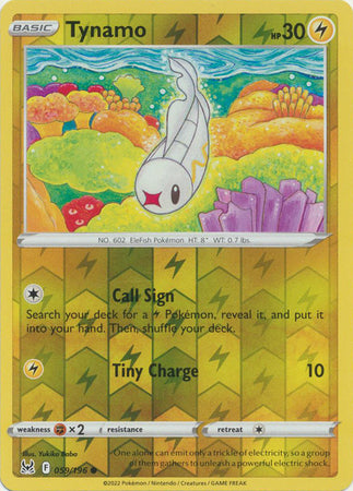 Tynamo 59/196 Reverse Holo | Lost Origin | Pokemon Card