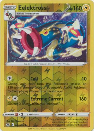 Eelektross 61/196 Reverse Holo | Lost Origin | Pokemon Card