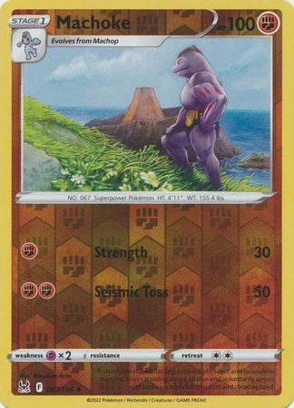 Machoke 87/196 Reverse Holo | Lost Origin | Pokemon Card