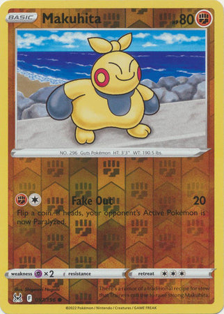 Makuhita 97/196 Reverse Holo | Lost Origin | Pokemon Card