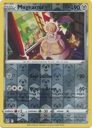 Magearna 128/196 Reverse Holo | Lost Origin | Pokemon Card