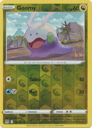 Goomy 132/196 Reverse Holo | Lost Origin | Pokemon Card