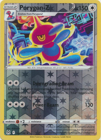 Porygon-Z 142/196 Reverse Holo | Lost Origin | Pokemon Card