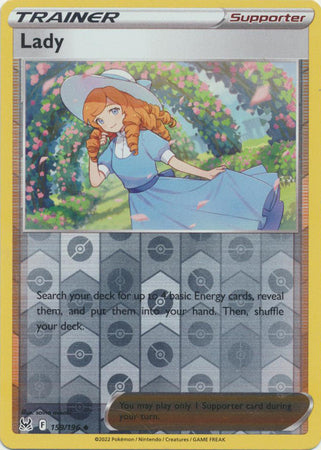 Lady 159/196 Reverse Holo | Lost Origin | Pokemon Card