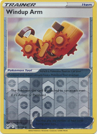 Windup Arm 170/196 Reverse Holo | Lost Origin | Pokemon Card