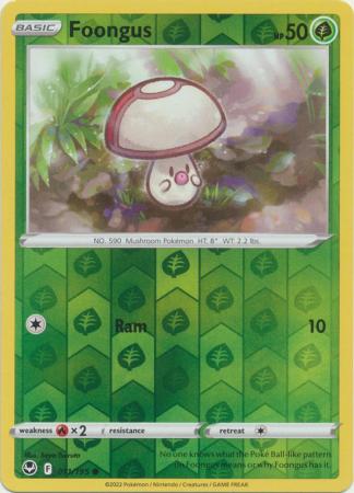 Foongus 11/195 Reverse Holo | Silver Tempest | Pokemon Card