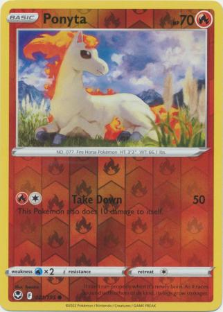 Ponyta 21/195 Reverse Holo | Silver Tempest | Pokemon Card