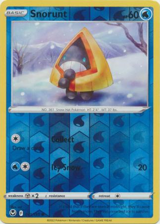 Snorunt 41/195 Reverse Holo | Silver Tempest | Pokemon Card