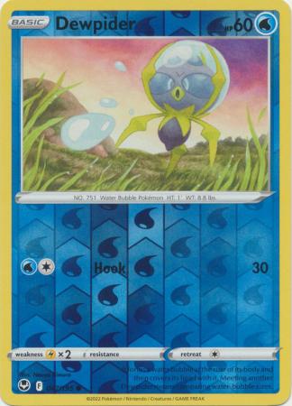 Dewpider 47/195 Reverse Holo | Silver Tempest | Pokemon Card