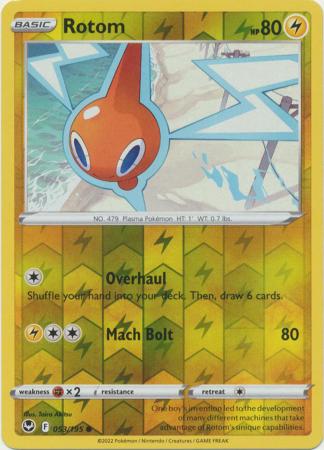 Rotom 53/195 Reverse Holo | Silver Tempest | Pokemon Card