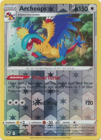 Archen 146/195 Reverse Holo | Silver Tempest | Pokemon Card