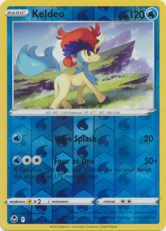 Keldeo 46/195 Reverse Holo | Silver Tempest | Pokemon Card