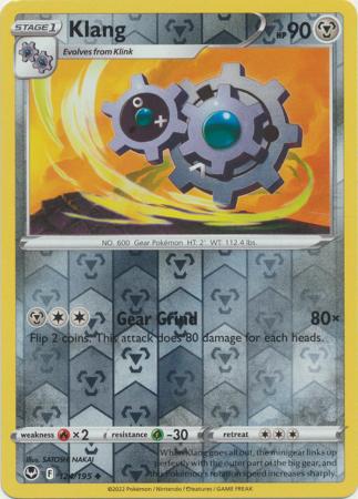 Klang 124/195 Reverse Holo | Silver Tempest | Pokemon Card