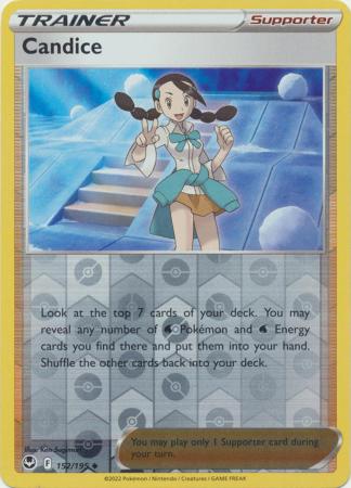 Candice 152/195 Reverse Holo | Silver Tempest | Pokemon Card