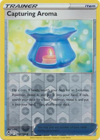 Capturing Aroma 153/195 Reverse Holo | Silver Tempest | Pokemon Card