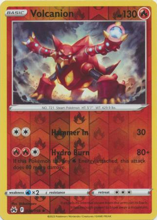 Volcanion 26/159 Reverse Holo | Crown Zenith | Pokemon Card