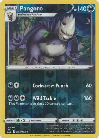 Pangoro 80/159 Reverse Holo | Crown Zenith | Pokemon Card