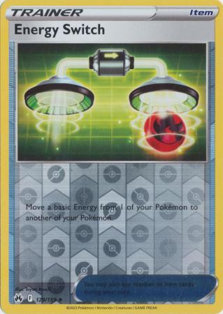 Energy Switch 129/159 Reverse Holo | Crown Zenith | Pokemon Card