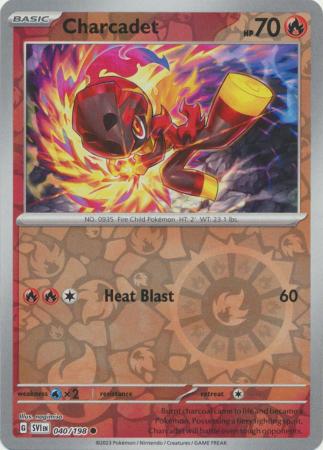 Charcadet 40/198 Reverse Holo | Scarlet & Violet | Pokemon Card