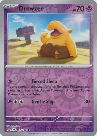 Drowzee 82/198 Reverse Holo | Scarlet & Violet | Pokemon Card