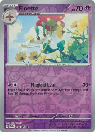 Floette 92/198 Reverse Holo | Scarlet & Violet | Pokemon Card