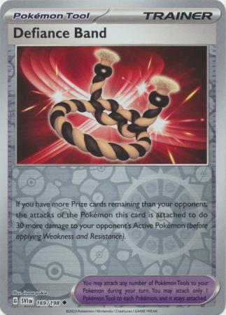 Defiance Band 169/198 Reverse Holo | Scarlet & Violet | Pokemon Card