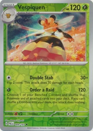 Vespiquen 9/193 Reverse Holo | Paldea Evolved | Pokemon Card