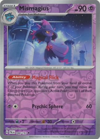 Mismagius 88/193 Reverse Holo | Paldea Evolved | Pokemon Card