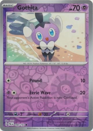 Gothita 90/193 Reverse Holo | Paldea Evolved | Pokemon Card