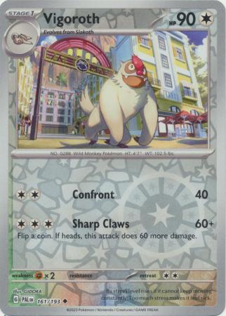 Vigoroth 161/193 Reverse Holo | Paldea Evolved | Pokemon Card