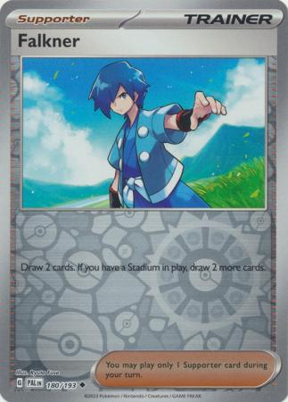 Falkner 180/193 Reverse Holo | Paldea Evolved | Pokemon Card