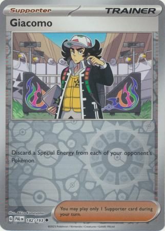 Giacomo 182/193 Reverse Holo | Paldea Evolved | Pokemon Card