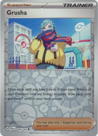 Grusha 184/193 Reverse Holo | Paldea Evolved | Pokemon Card