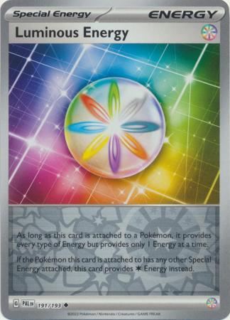 Luminous Energy 191/193 Reverse Holo | Paldea Evolved | Pokemon Card