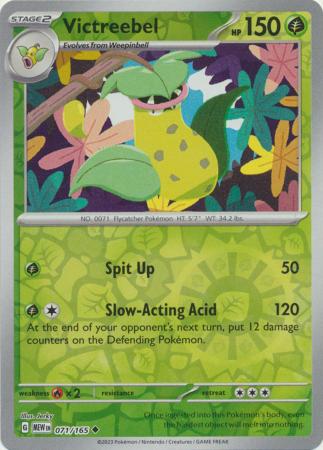 Victreebel 71/165 Reverse Holo | 151 | Pokemon Card