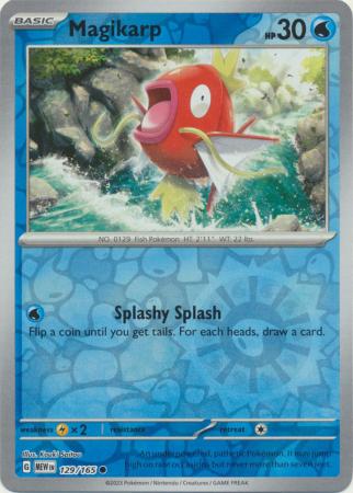 Magikarp 129/165 Reverse Holo | 151 | Pokemon Card