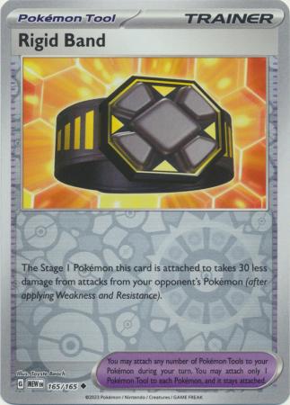 Rigid Band 165/165 Reverse Holo | 151 | Pokemon Card