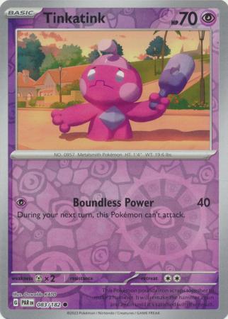 Tinkatink 83/182 Reverse Holo | Paradox Rift | Pokemon Card