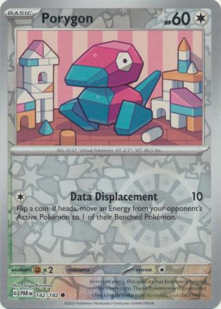 Porygon 142/182 Reverse Holo | Paradox Rift | Pokemon Card