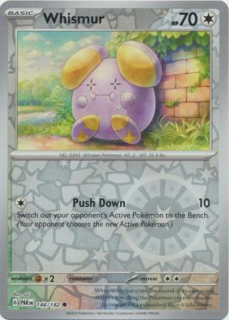 Whismur 148/182 Reverse Holo | Paradox Rift | Pokemon Card