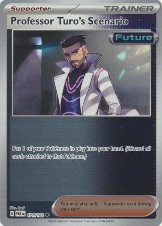 Professor Turo's Scenario 171/182 Reverse Holo | Paradox Rift | Pokemon Card