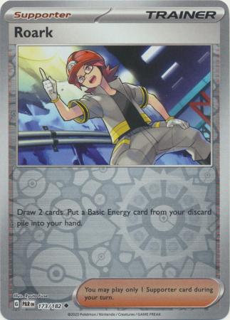 Roark 173/182 Reverse Holo | Paradox Rift | Pokemon Card