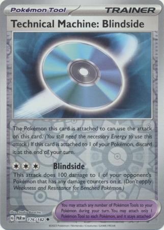 Technical Machine: Blindside 176/182 Reverse Holo | Paradox Rift | Pokemon Card