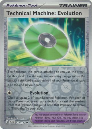 Technical Machine: Evolution 178/182 Reverse Holo | Paradox Rift | Pokemon Card