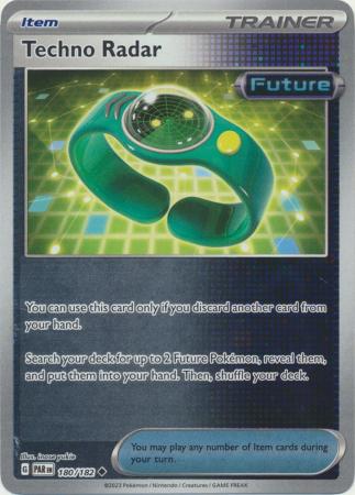 Techno Radar 180/182 Reverse Holo | Paradox Rift | Pokemon Card