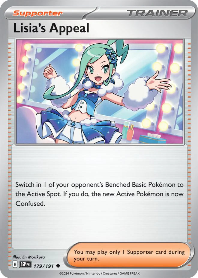 Lisia's Appeal 179/191 Reverse Holo | Surging Sparks | Pokemon Card